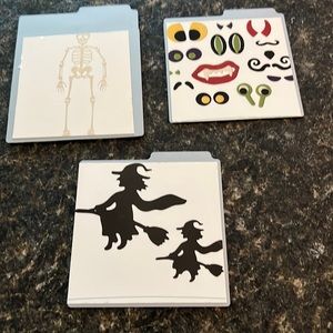 Set of 3 Halloween dies